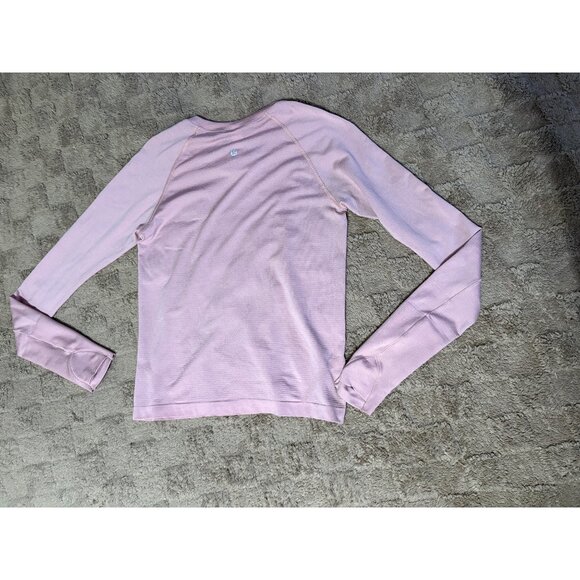 NWOT Lululemon Swiftly Tech Long-Sleeve Running Athletic Shirt 2.0 Pink Tide 6 - Picture 7 of 10